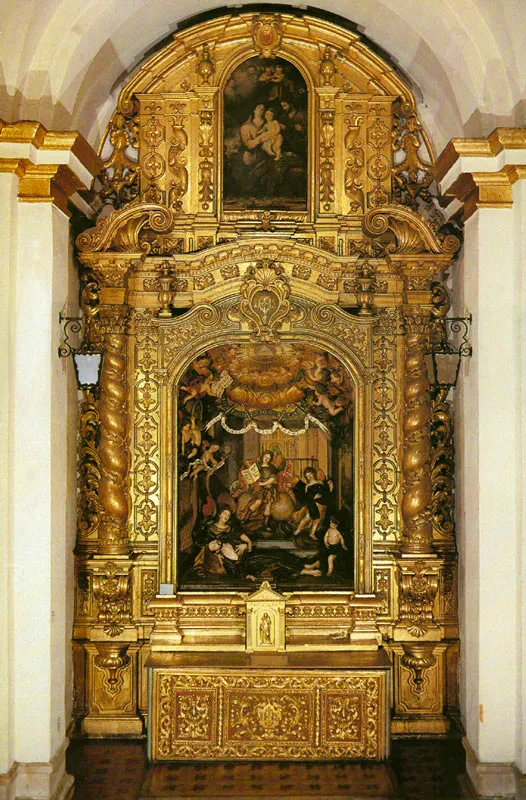 Iglesia de San Ignacio retablo lateral. Diego Samper