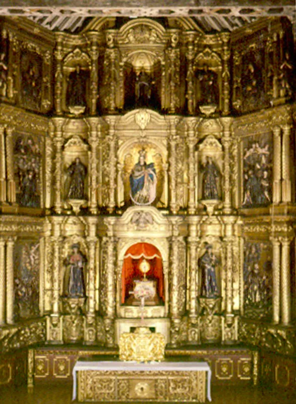 Iglesia de San Ignacio,retablo central. scar Monsalve