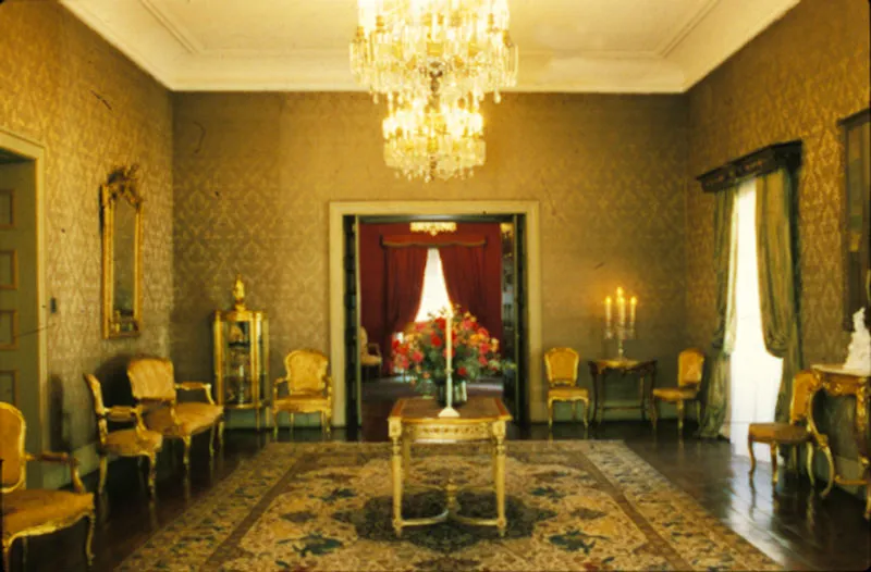 Palacio de San Carlos, salón de embajadores. Hernán Díaz