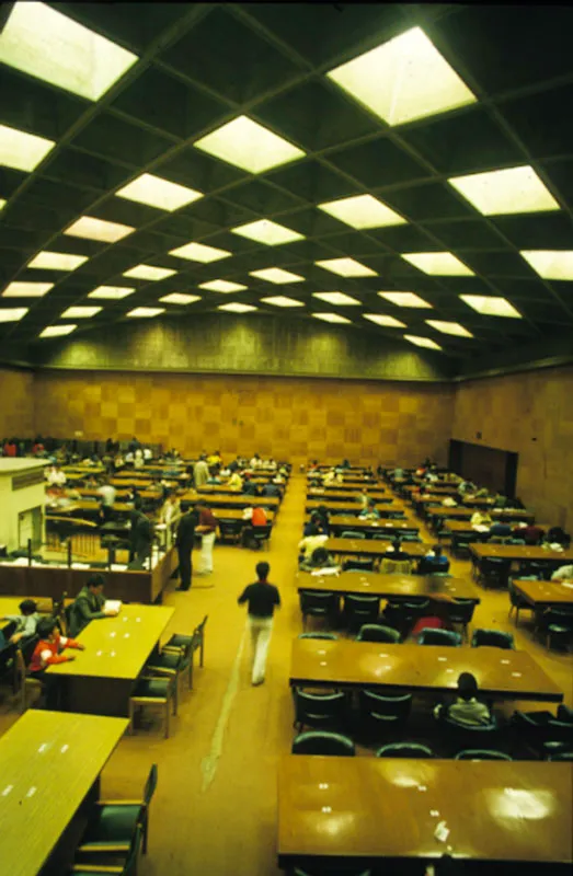 Biblioteca Luis ngel Arango. Sala de lectura. Jos Rincn