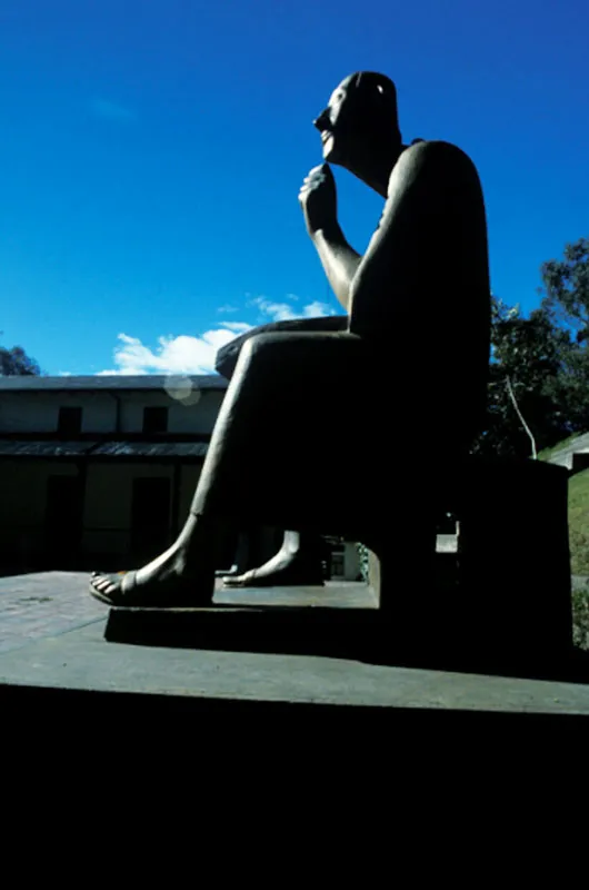 Escultura de San Alberto Magno, Universidad de Los Andes. Diego Samper