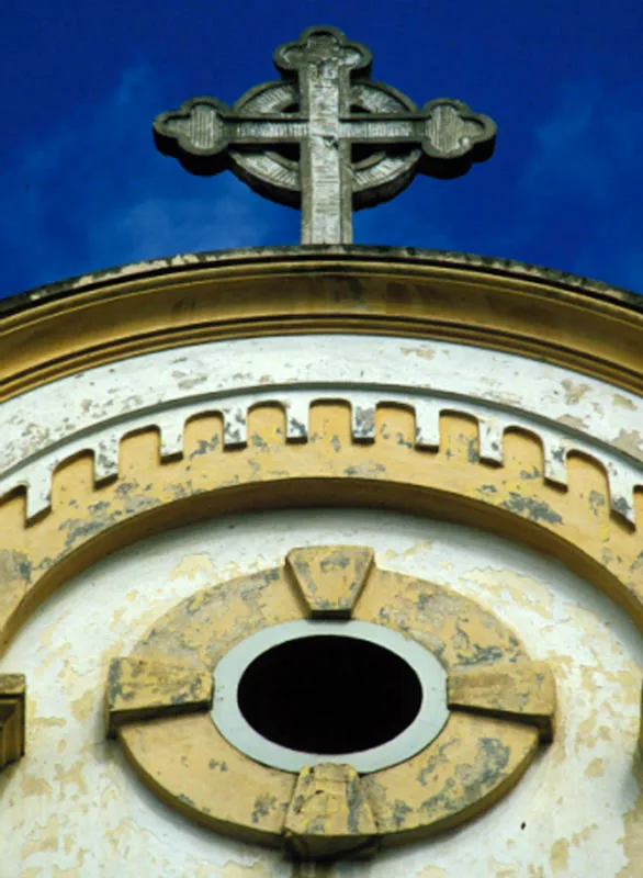 Detalle de portal, barrio La Candelaria. Helmuth Dumfahrt