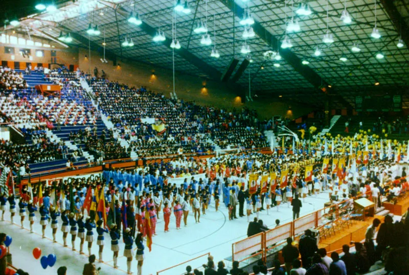 Coliseo cubierto El Salitre. Alfonso Ángel