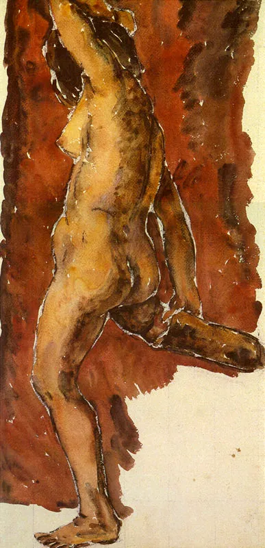 La patetarro. Acuarela. 1968