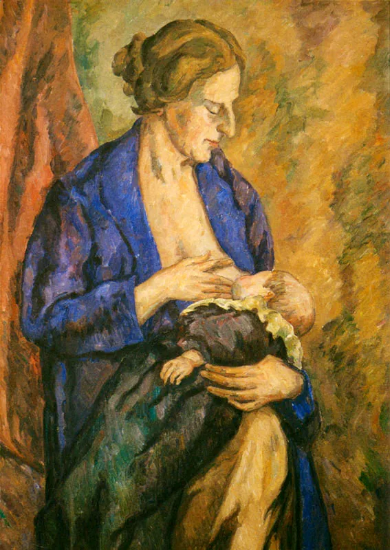 Maternidad (Giuliana y su hijo Julin). leo. 1965 