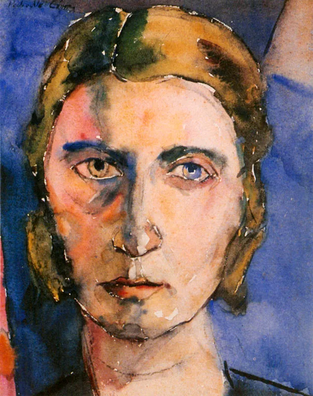 Giuliana Scalaberni. Acuarela. 1938 