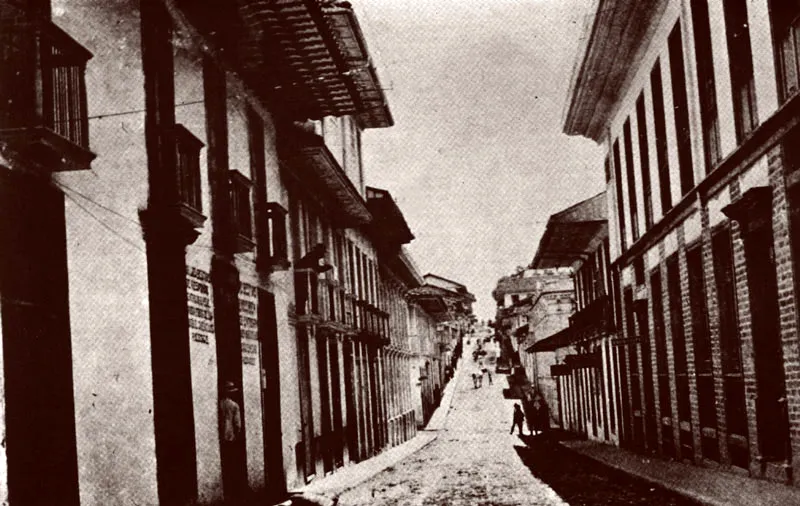 La Esponsión a priincipios del siglo. Hoy carrera 23.