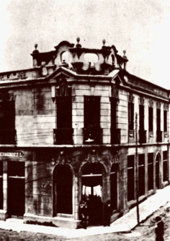 Primera Calle REal con calle 11. Hoy carrera 22 entre calle 22 y 21.