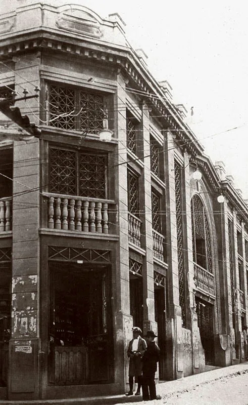 Teatro Manizales hacia 1915. 