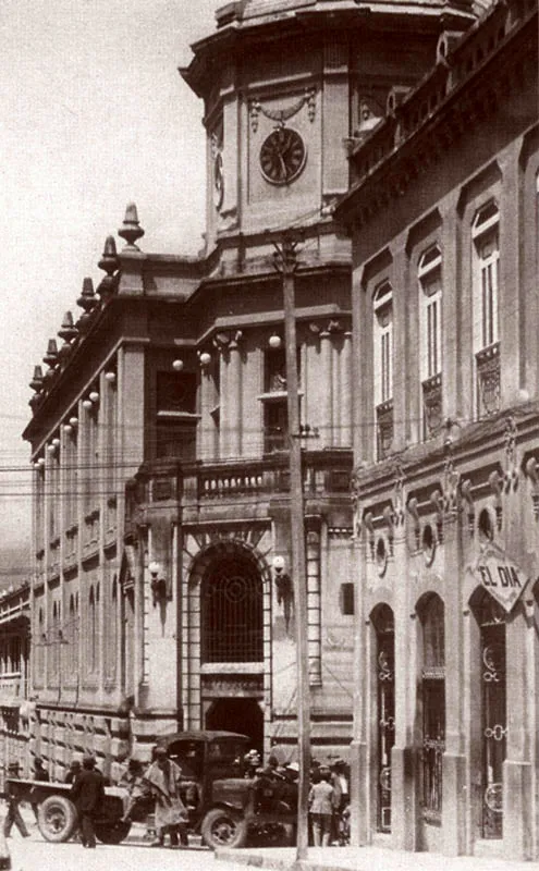 Palacio Municipal hacia 1920. 