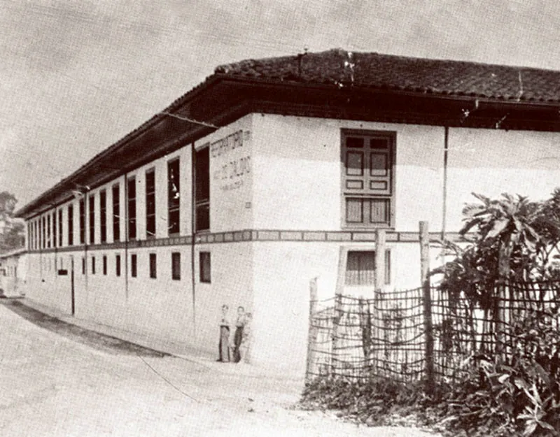 Antiguo Reformatorio de Caldas, aproximadamente 1910. 