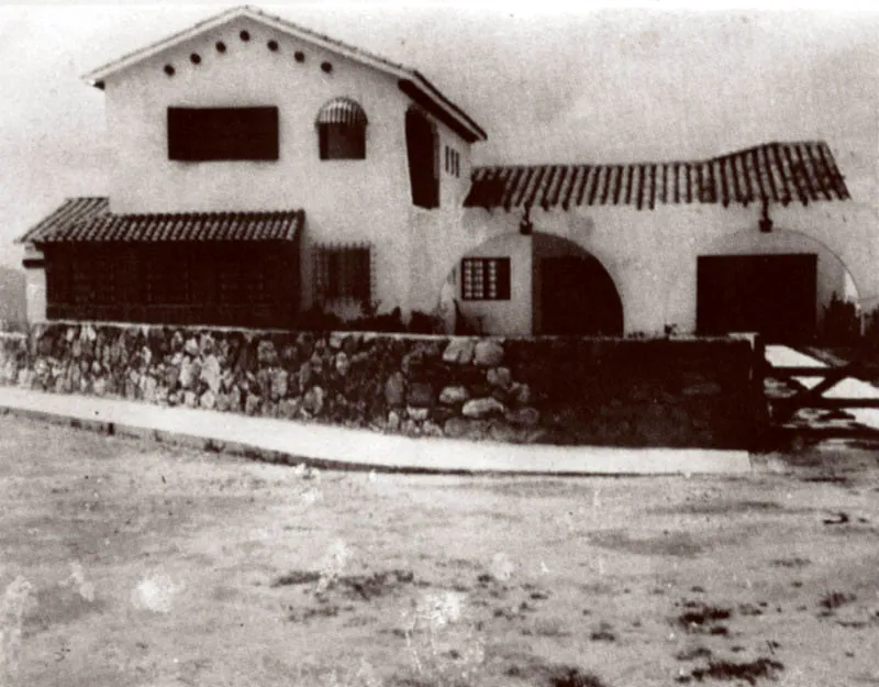 Casa de Jos Mara Gmez hacia 1948. 