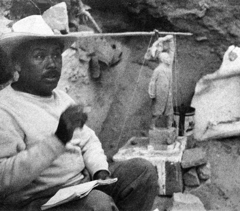 Pablo Huerta, colaborador en los momentos de México y Colombia y ejecutor de las pequeñas esculturas de los Amantes. Puebla, México, 1926.