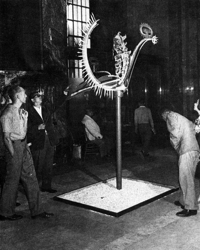 Primera Bienal Interamericana de Arte. México , 1962. Hierros de Arenas Betancourt.