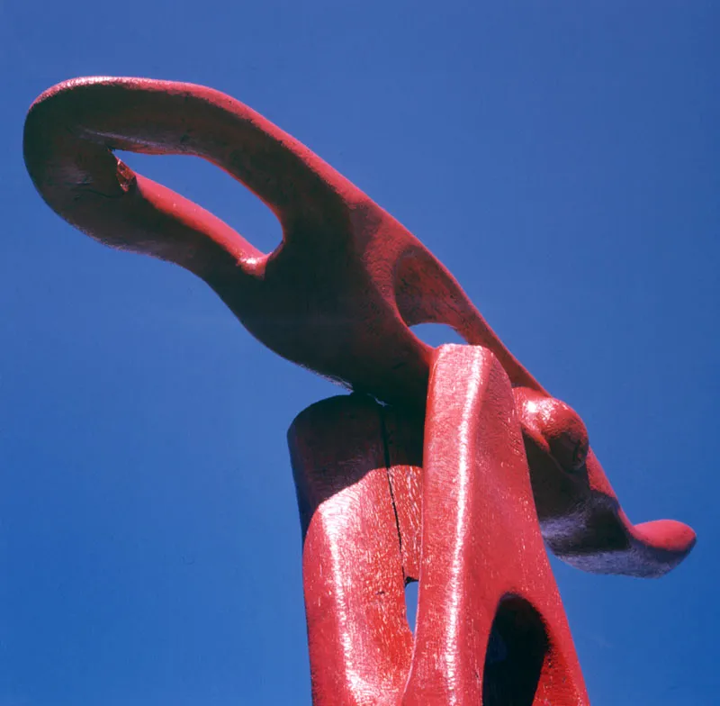 LA CANCIÓN DEL VIENTO. Ebano y bronce. 1975.