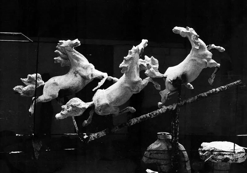 LOS POTROS. Maqueta. 1985 - 1986.