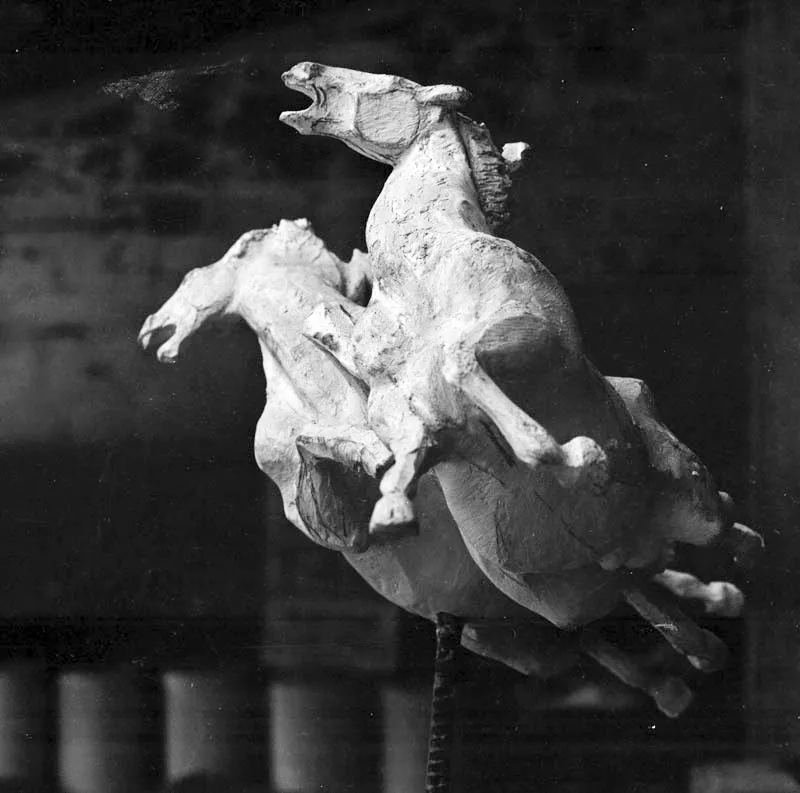LOS POTROS. Maqueta. 1985 - 1986.