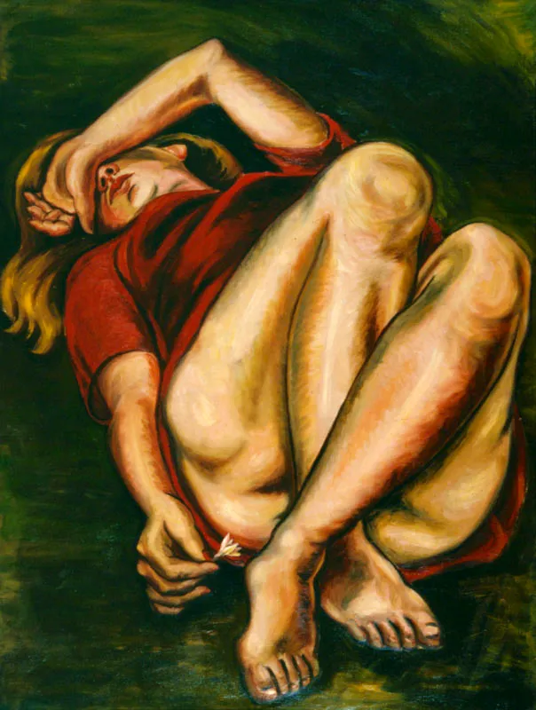 ADOLESCENCIA
Oleo sobre lienzo
0.95 x 0.72 m.