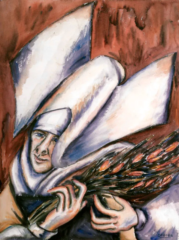 HERMANA DE LA CARIDAD Acuarela
0.76 x 0.56 m.