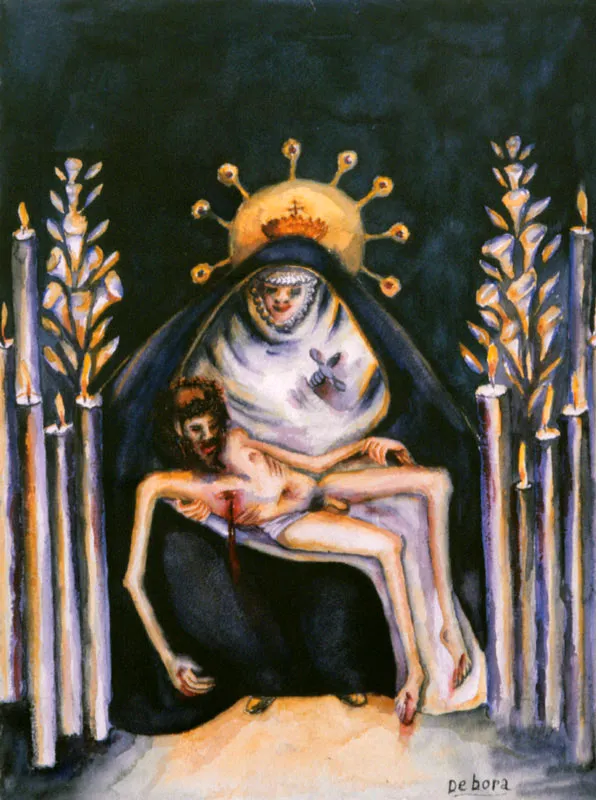 LA DOLOROSA
Acuarela
0.38 x 0.28 m.