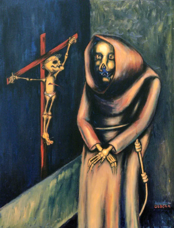 SIN TITULO
Oleo sobre cartón
0.74 x 0.51 m.