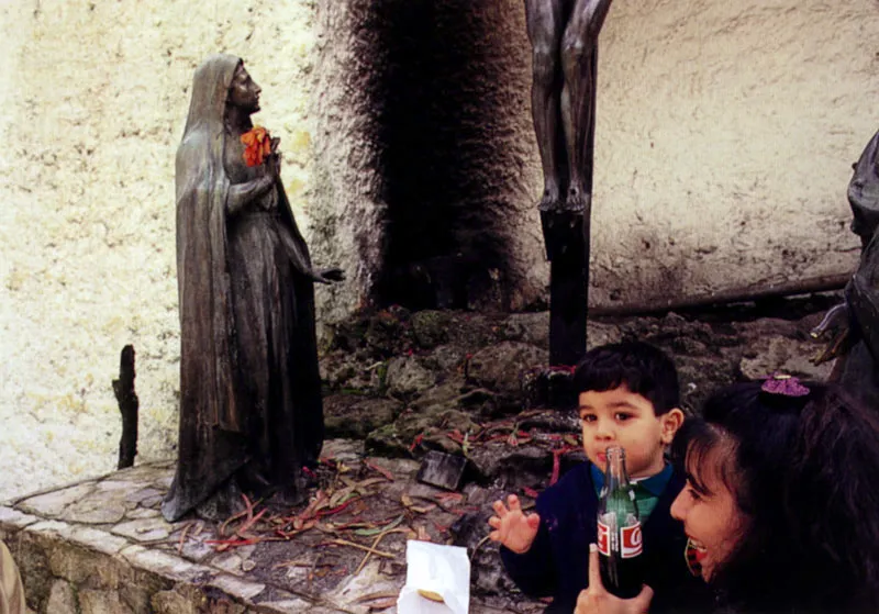 Estaciones del Via crucis en el ascenso a Monserrate, Bogot Jeremy Horner