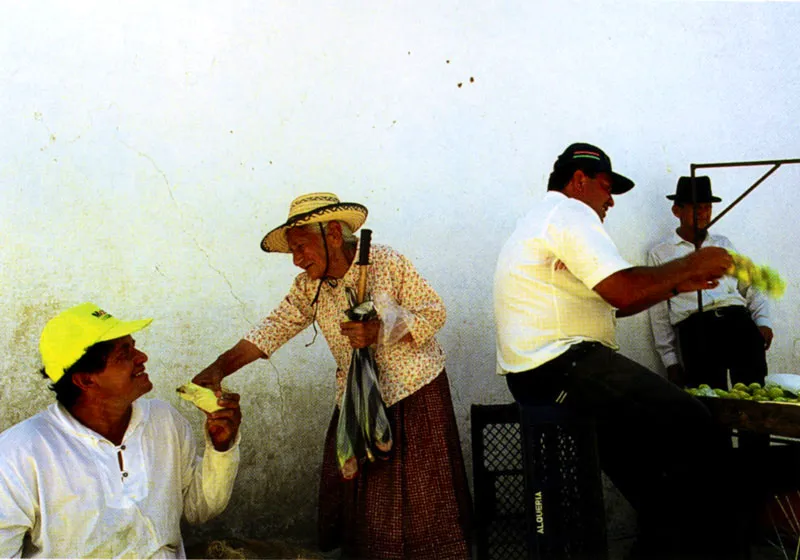 Mercado callejero en Girn, Santander  Jeremy Horner