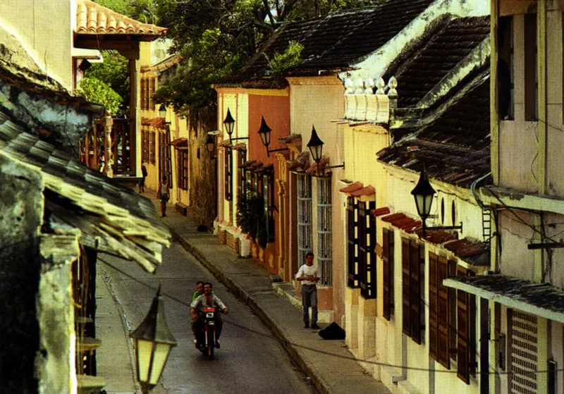 Después de la misa de domingo en Cartagena, Bolívar Jeremy Horner