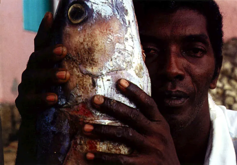 Pescador de Fishermans Bay, San Andrs Jeremy Horner