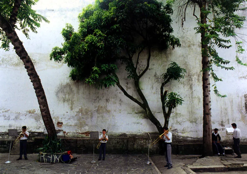Estudiantes de trombón del Conservatorio de Ibagué, Tolima Jeremy Horner