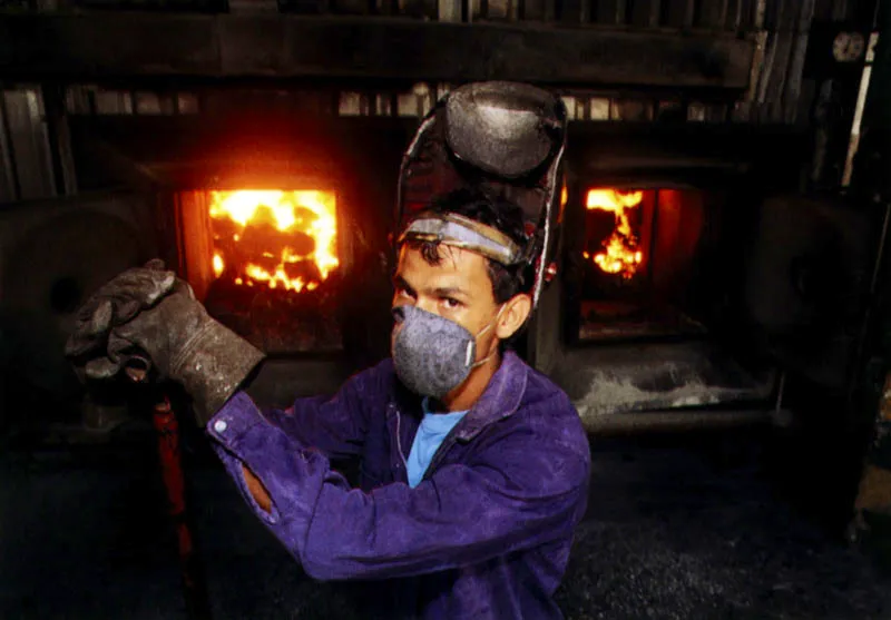 Trabajador de horno industrial en Neiva, Huila Jeremy Horner