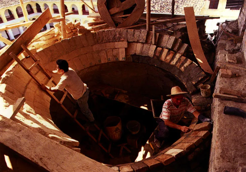 Reconstruccin del campanario de San Francisco, Popayn, Cauca Jeremy Horner