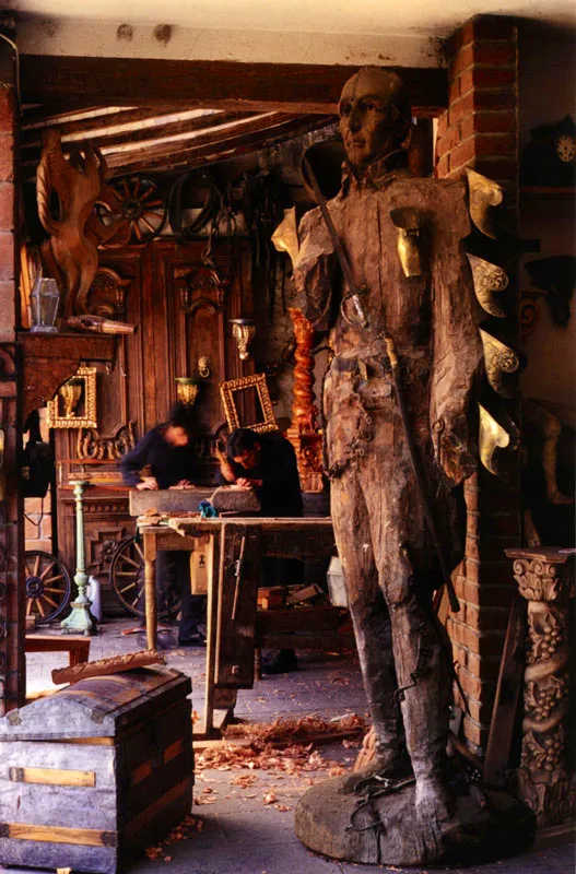 Taller de escultura en madera en Pasto, Nariño Jeremy Horner