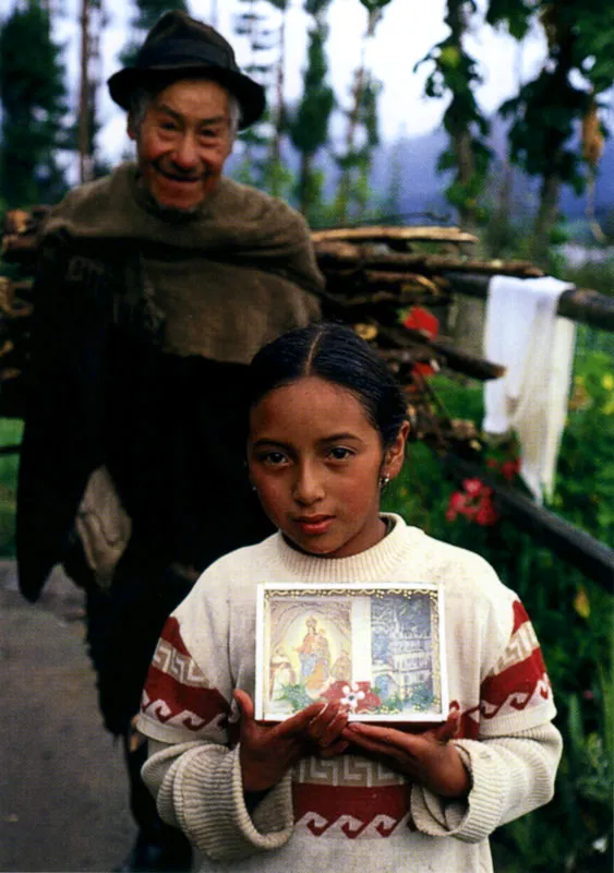 Campesinos de la laguna de La Cocha, Nario Jeremy Horner