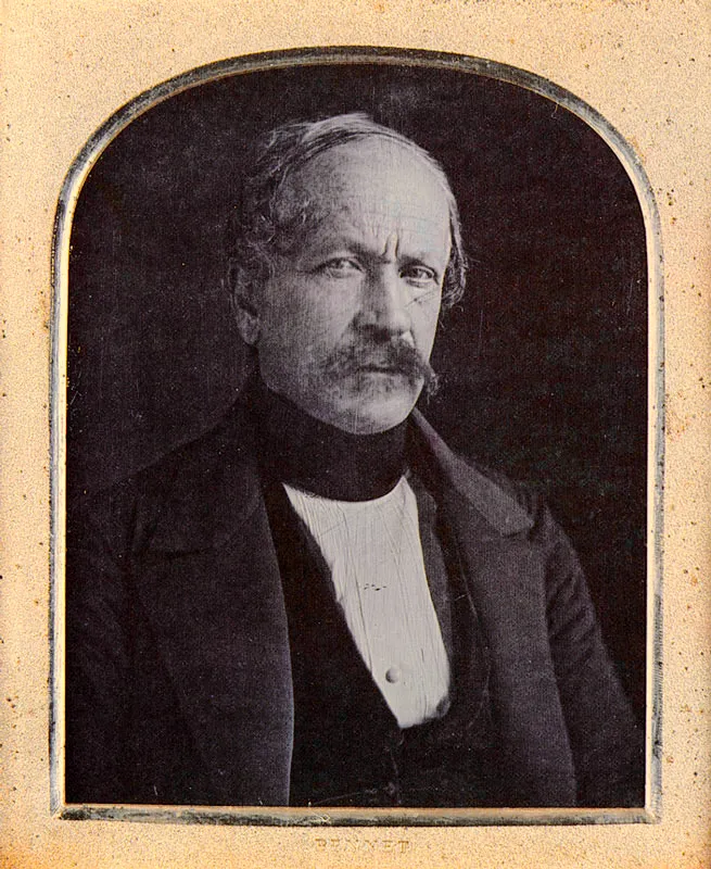 JOHN A. BENNET. José María Obando. 1850c. Daguerrotipo. 9.8 x 7.9 cm. Colección Museo Nacional, Bogotá.