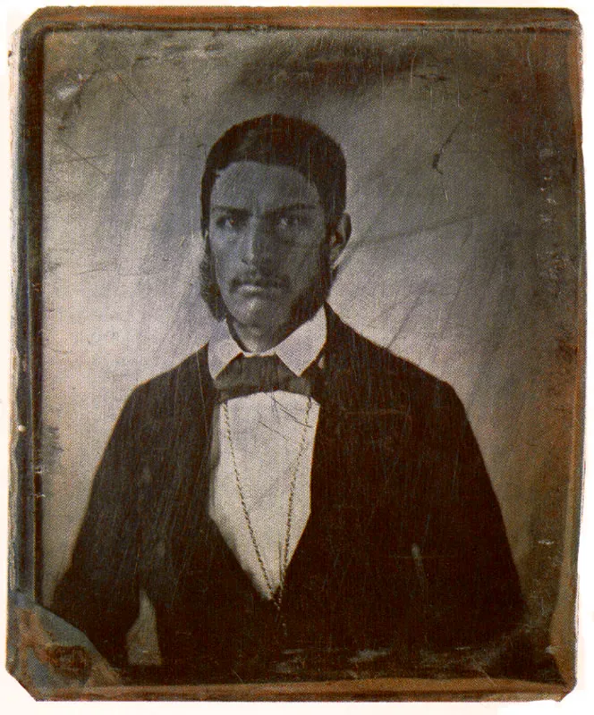 ANONIMO.
José Eustorgio Salgar. Bogotá. 1850c.
Daguerrotipo. 8.3 x 6.8 cm.
Propiedad Jorge Langlais, Bogotá.
