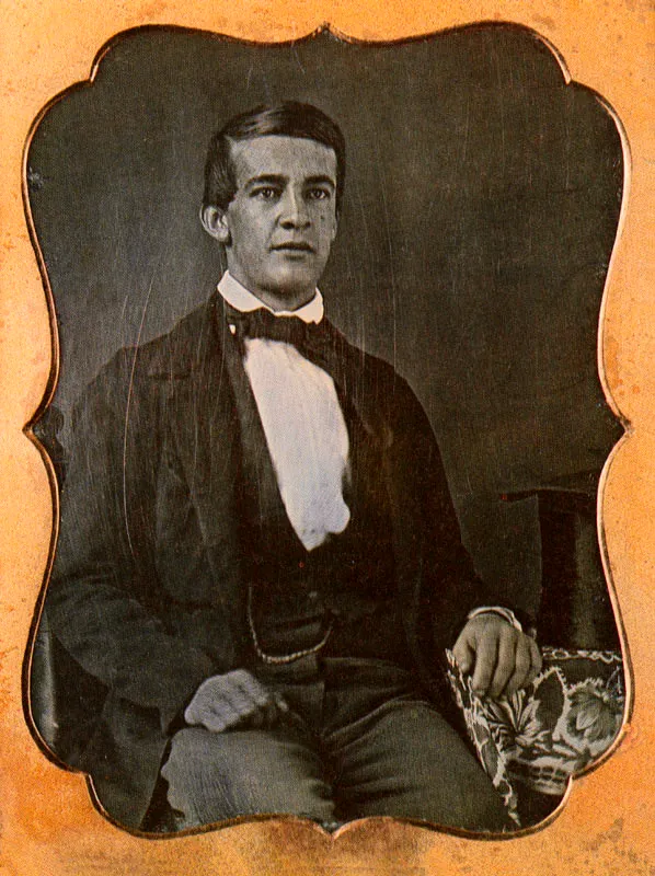 ANONIMO. José Joaquín Jaramillo Londoño. 1860c. Daguerrotipo. 10.8 x 8.3 cm. Propiedad Félix Tisnés, Bogotá.