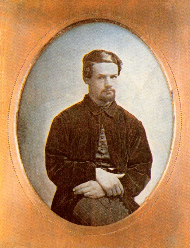 ANONIMO. Julio Quevedo Arvelo, 1860c.
Daguerrotipo.
10.7 X 7.7 cm. Propiedad Miguel H. Rozo, Zipaquirá.