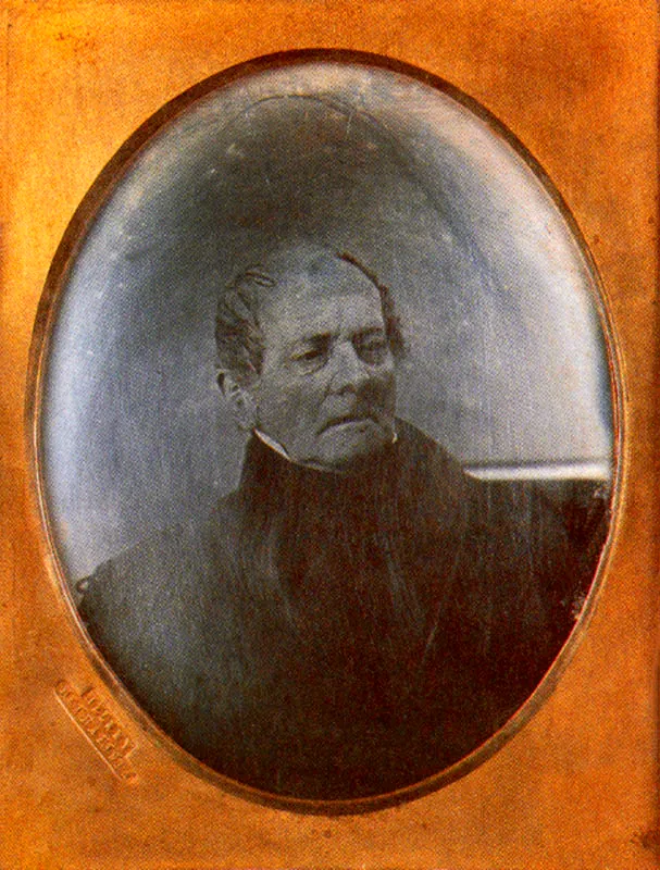 THOMAS HELSBY.
Andrés Bello. 1854C.
Daguerrotipo. 10.2 X 7.6 cm.
Colección Museo Nacional, Bogotá.