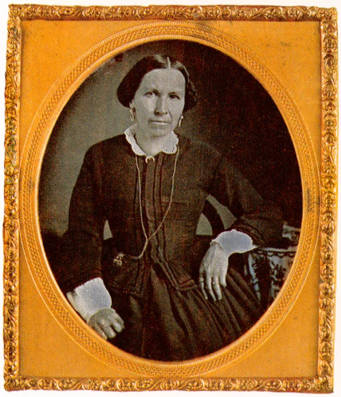 ANONIMO. Retrato masculino. 1855c. Daguerrotipo. 10.8 X 8.2 cm. Propiedad particular, Bogotá.