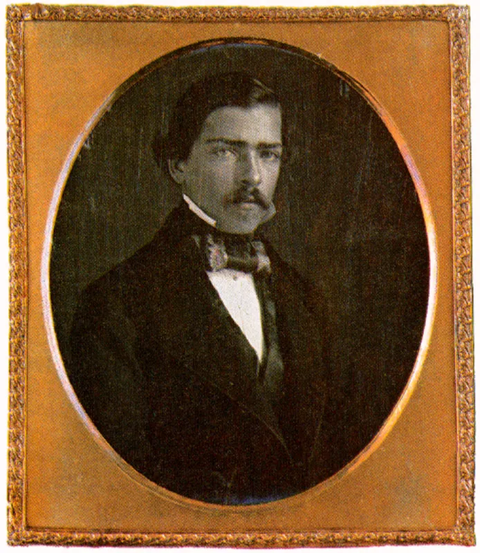 ANONIMO. Retrato femenino. 1858C. Daguerrotipo. 8.3 X 7.0 cm.
Colección Museo 20 de Julio, Bogotá.