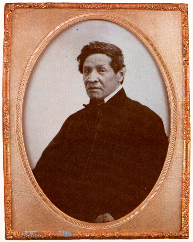 ANONIMO.
Ramn Torres Mndez. 1860C.
Ambrotipo. 14.9 X 12.0 cm.
Coleccin Museo Nacional, Bogot 