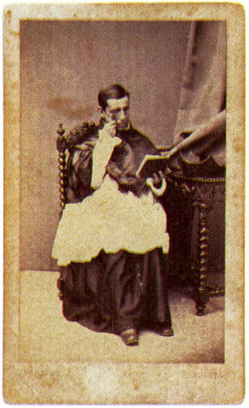 DEMETRIO PAREDES.  Severo Garca. 1870c. Bogot. Copia en albmina. 9.0 x 5.4 cm. Propiedad particular, Bogot. 