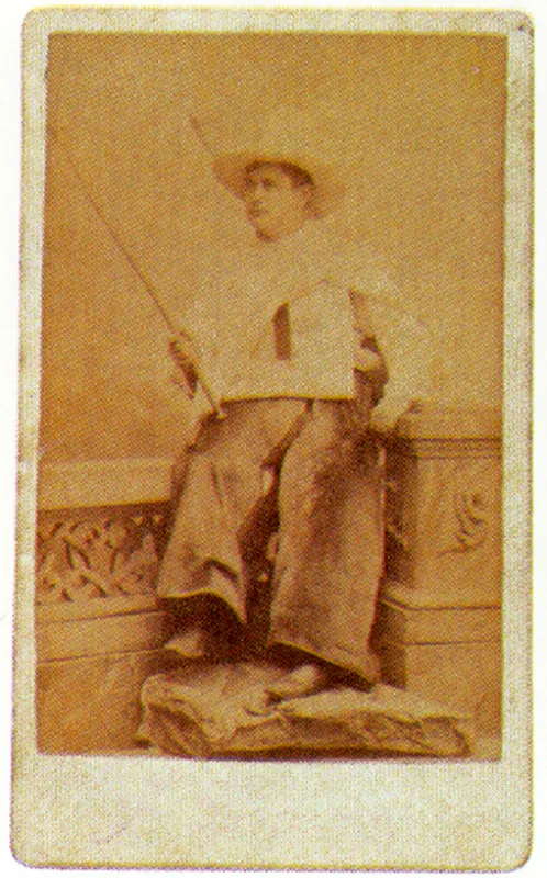 ANTONIO ESPERON. P Posada. 1896. Bogotá. Copia en gelatina. 8.9 x 5.5 cm. Propiedad particular, Bogotá.