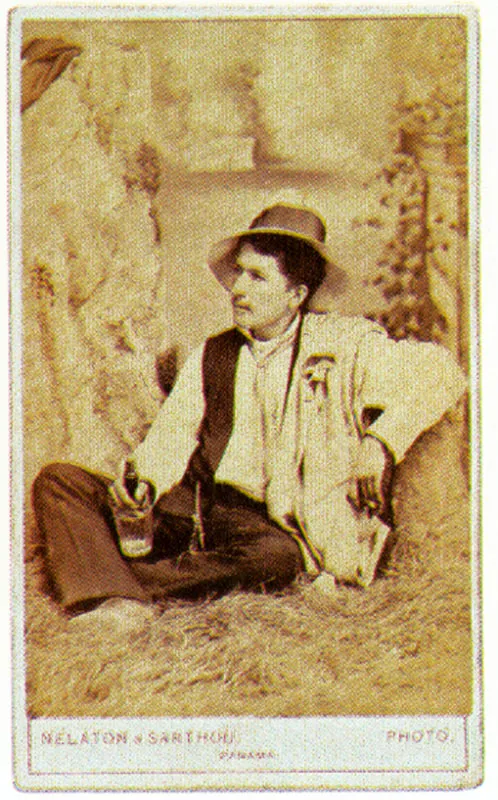 NELATON & SARTHOU T.
Ignacio Luna, 1881. Panamá.
Copia en albúmina. 9.3 X 5.9 cm.
Colección Academia Colombiana de Historia,
Bogotá.