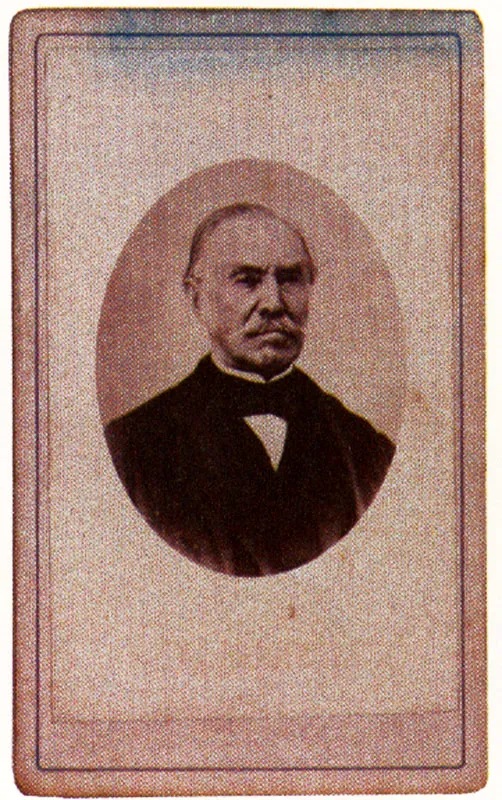 ANONIMO.  Pedro Alcntara Herrn. 1863c. Copia en albmina. 8.9 x 5.4 cm. Coleccin Biblioteca Luis Angel Arango, Bogot. 