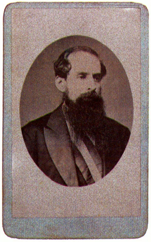 ANONIMO. Eustorgio Salgar. 1878c. Copia en gelatina. 9.1 x 5.5 cm. Colección Biblioteca Luis Angel Arango, Bogotá.