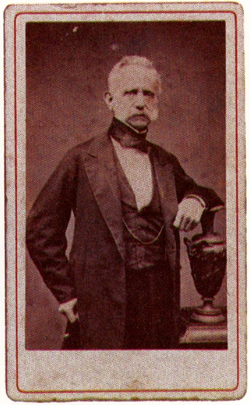 ANONIMO. Tomás Cipriano de Mosquera, 1868C. Copia en albúmina. 8.9 x 5.4 cm. Colección Biblioteca Luis Angel Arango, Bogotá.