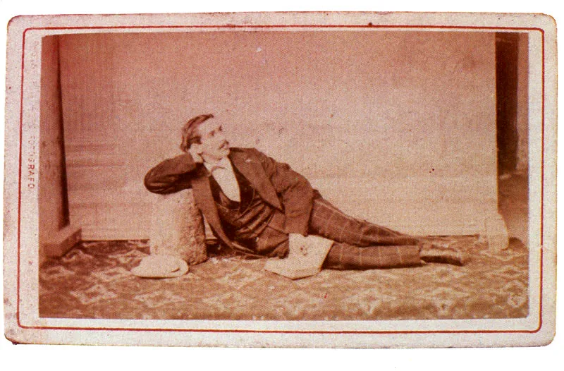 ANONIMO Marco Antonio Jaramillo. 1880c. Copia en albúmina. 5.4 x 9.2 cm. Propiedad Félix Tisnés, Bogotá.