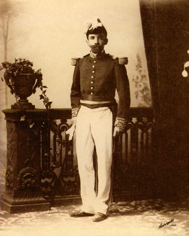 MELITON RODRIGUEZ. Miguel Gamboa. Medellín. 1894. Copia reciente de negativo gelatina vidrio. 25.3 x 20.1 cm. Archivo Fotografía Rodríguez, Medellín.